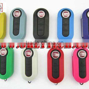 High quality fiat 500 modified flip key shell of key fiat 500 for shell of fiat key