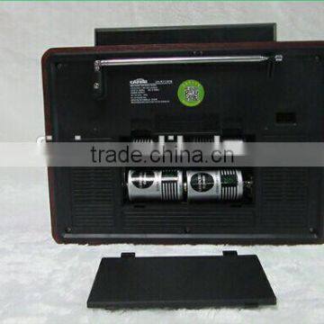 Hot Vintage Wood Portable Radio With Mp3 Player and Speaker photo-4