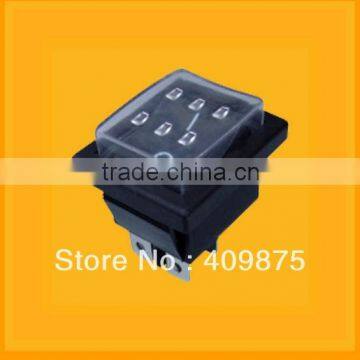 3P On-off Light Rocker Switch,TOP Quality Copper Pins Rocker Switches, photo-2