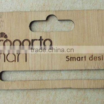 charming design wooden hang tag