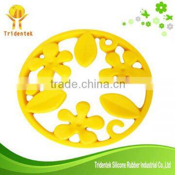 Heat resistance custom baking mat Flower shaped silicone lace mat