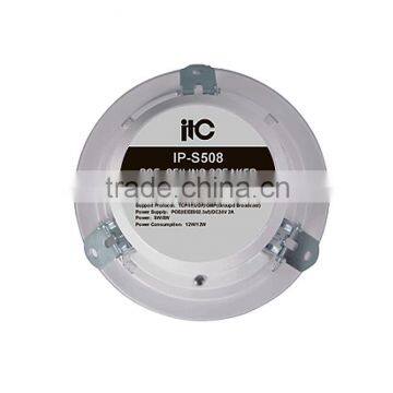 IP Network Digital POE Active Ceiling Speaker for IP Audio System photo-2