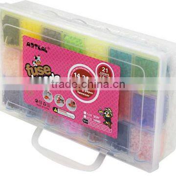 C-2.6mm 14300 beads/box jewelry set artkal fuse beads mini hama beads