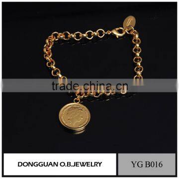 Wholesales Charm Bracelet,New Gold Chain Design For Men And Women photo-2