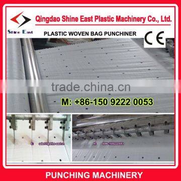 Punching machine for plastic sheet / film / paper / woven bag pneumatic puncher