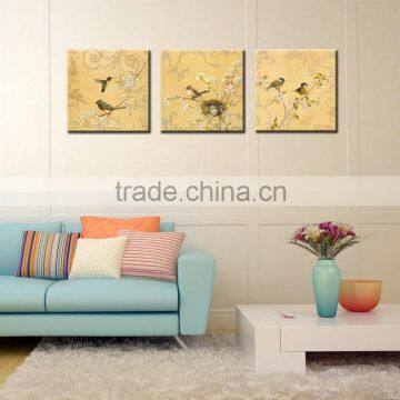 Home Decorative Canvas Oil Painting Birds