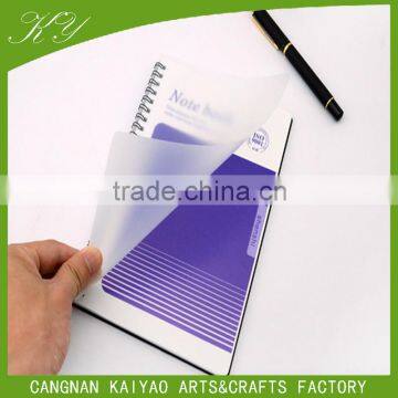 Customized design print plain paper custom printed spiral notebook