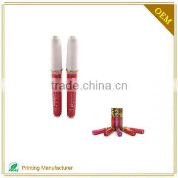 Cosmetics Bottle Lipstick With Adhesive Skin Care Private Label Printing