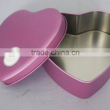 Heart Shape Food Grade Customized Tin Can photo-2