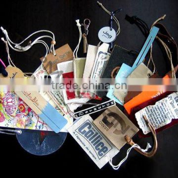 China Direct Sale Fahsion Hang Tag for Garment in 2012