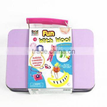 DIY Toy Kids Fun with Wool Weaving Kit