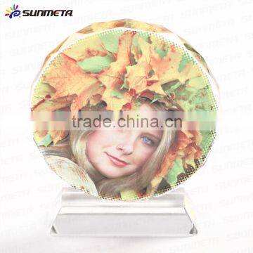 Sunmeta Factory Directly Sunflower Shape Blank Sublimation Crystal,luxury Crystal Gift (BSJ03B) photo-4