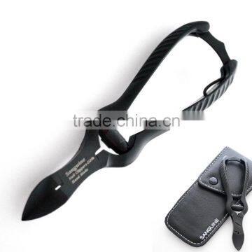 Nail Cutters for Thick Nails, Nail Clippers for all types of Hard Nails, Toe Nail Cutter (Black)