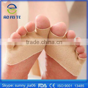 Sample Aviliable Half invisible Sock Toe Half-finger Mitts Yoga socks