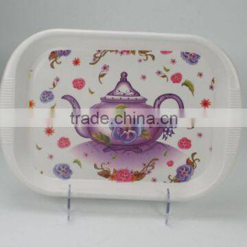 plastic kettle pattern tray