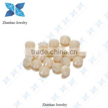 wholesale factory price beige synthetic opal stone