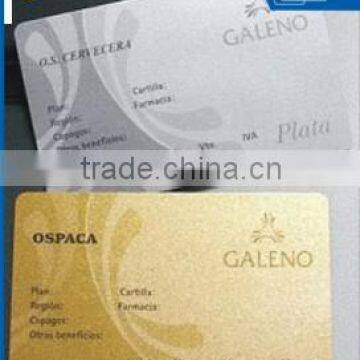 Factory price 13.56Mhz contactless low cost customized S50 chip rfid proximity card with gold stamping