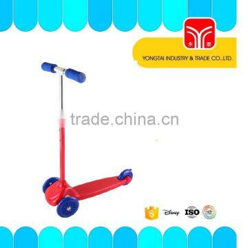 Height-Adjustable Three-Wheel Mini Scooter for Children