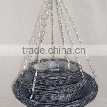 willow basket for garden or plant