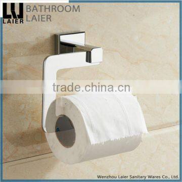 Economical Western Unique Design Covered Zinc Alloy Chrome Finishing Bathroom Sanitary Items Wall Mounted Toilet Paper Holder photo-5