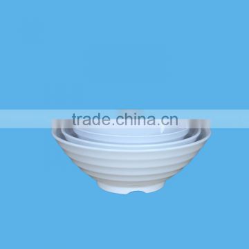 white melamine Noodle bowl set