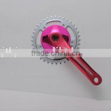 A105P-92 steel chainring alloy crank colourful bicycle chainwheel and crank 170mm/152mm crank