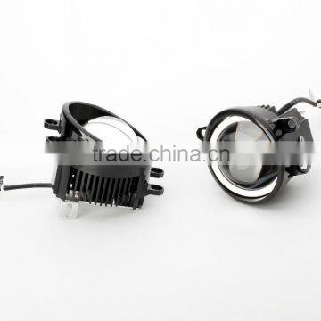 High range looking best price and high quality LED fog car lights for Peugeot 408 (14-15) with dual lens enhancing lighting