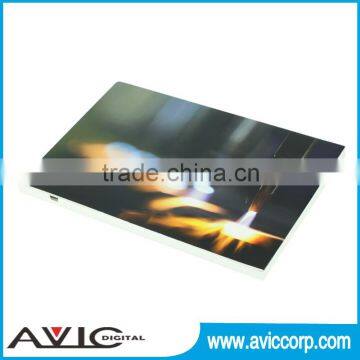 1300 MAh LCD 7 Inch Video Brochure Card Custom Greeting Card Printing photo-3
