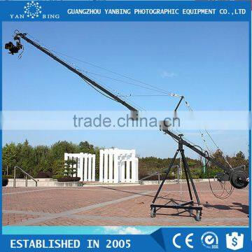 Camera accessories professional crane manufacturers 8m video jimmy jib camera crane for filming