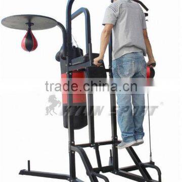 Boxing punching bag stand