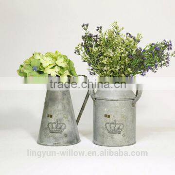 New antique indoor iron flower pot for decoration hot sale