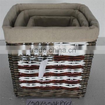 high quality customized vicker laundry basket