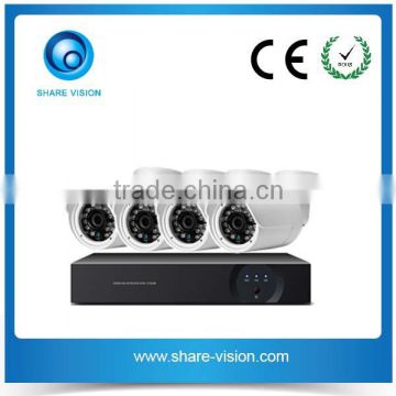 hot 4ch 3 in 1 hd waterproof ahd dvr kit , security camera system