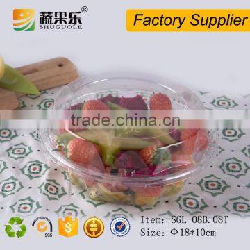 Disposable Plastic Transparent Deli Container Clear Food Grade Salad Box photo-5
