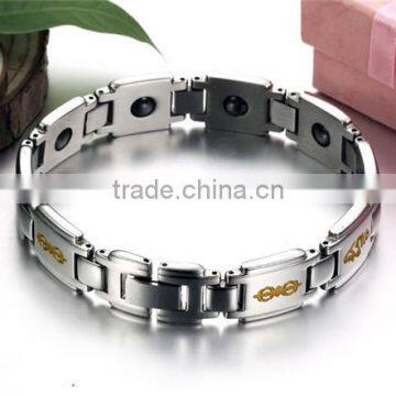 Aquarius Elegant Stainless Steel Magnetic Therapy Pain Relief Bracelet for Arthritis and Carpal Tunnel photo-6