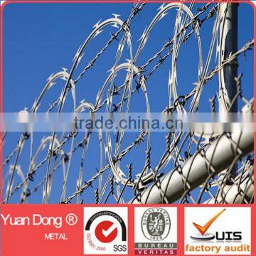 hot dipped galvanized razor barbed wire mesh(anpingISO9001)