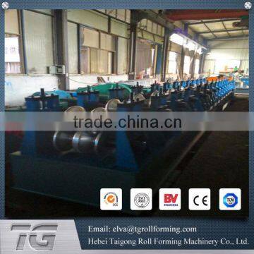 Colored Steel Highway Guardrail Roll Forming Machine