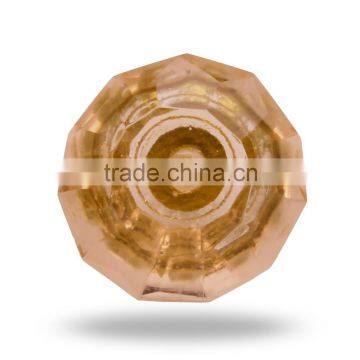 Cut Glass Purple Color Knob photo-6