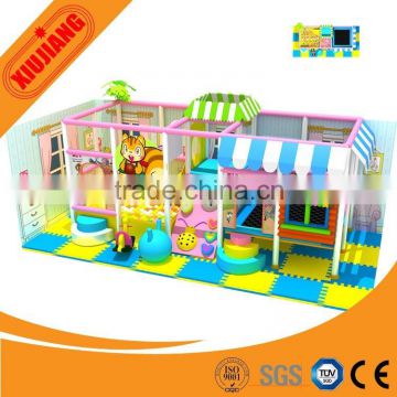 Daycare Center Plastic Soft Indoor Playground for Chidlren