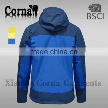 Men Yellow Ski Jacket With LED Light in Sleeve photo-3