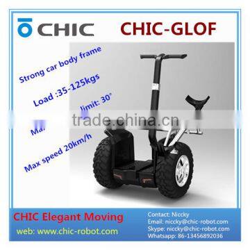 2 wheel self balancing electric vehicle for golf entertainment