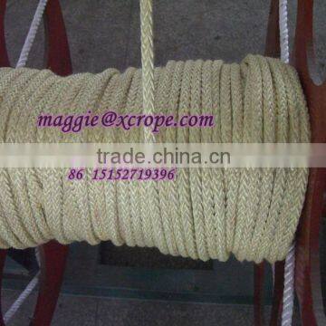 12 strand kevlar rope/kevlar rope 6mm/kevlar aramid rope