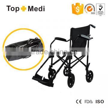 Cheap Lightweight Travel Wheelchair for Disabled People/silla de ruedas para viaje barata