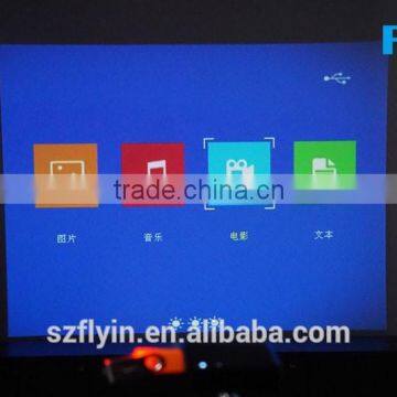 2015 New Arrival ! Battery Powered Mini Projector PL-S30 Led Pico Projector photo-4