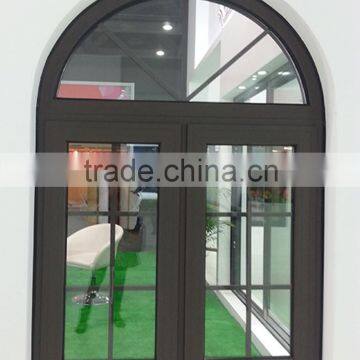 Western style aluminum sliding window frame/double glazing aluminum window