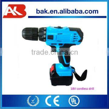 18v Li ion battery cordless drill cordless hammer drill
