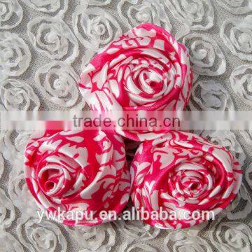 New arrival High Quality factory direct sale cheap china wholesale satin ribbon handmade flowers