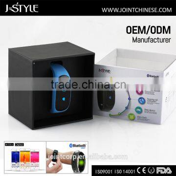 J-Style Smart Silicone Chain Link Bracelet Digital Pedometer Wtih Continuous Heart Rate Monitor photo-6