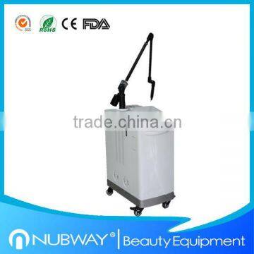 Q switch nd yag laser beauty system skin whitening/ tattoo removal machine