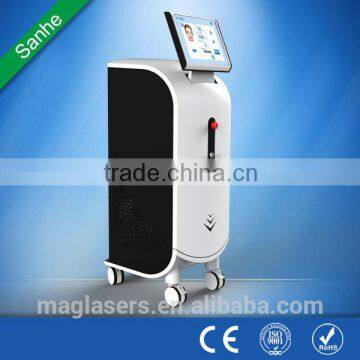 advanced hair removal products / 808nm Diode Laser Types Of Laser Hair Removal Machine